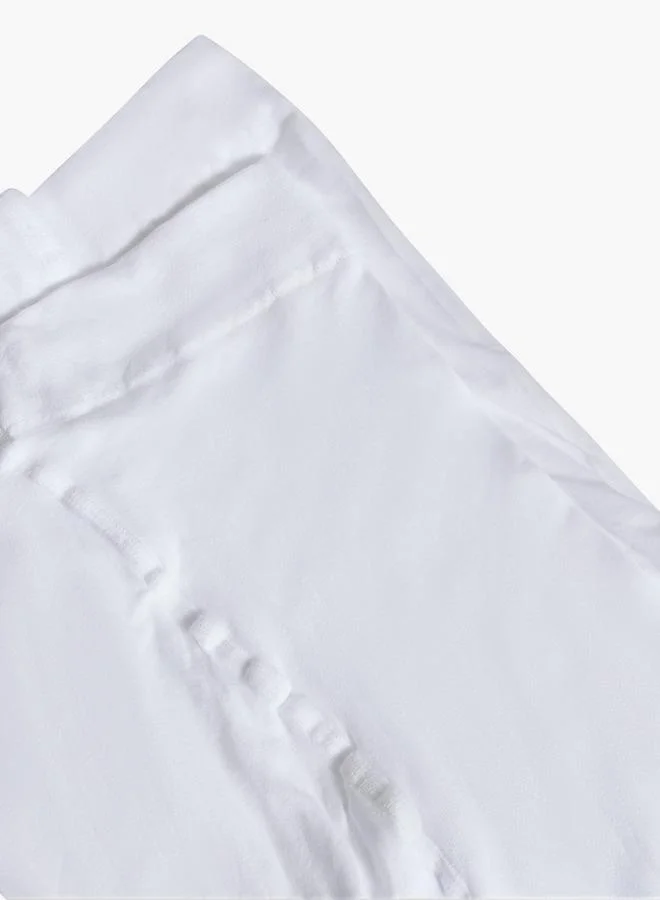 Celeste WHITE Pack Of 2 Girls School Tights With Glitter Print for Women | Best Price UAE